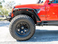 11641.13 METAL MAX FRONT FENDER FLARES 2018-2023 Jeep Wrangler JL/JLU and 2020 Jeep Gladiator JT