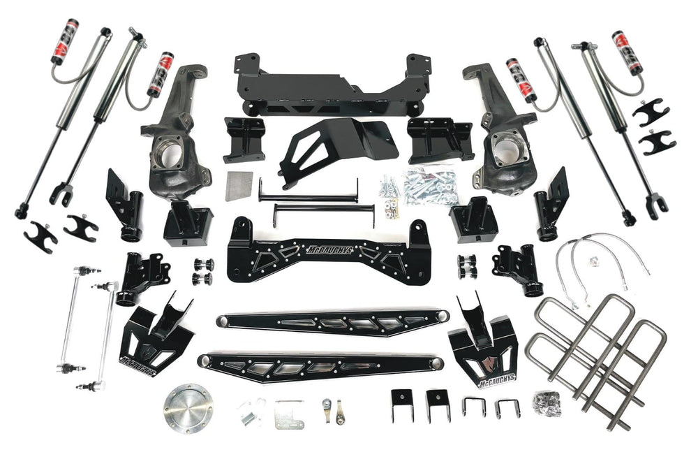 7 -9 LIFT KIT w/M84 RESERVOIR SHOCKS (PREMIUM BLACK S/S)