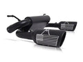 Gibson 07-17 Jeep Wrangler JK X 3.8L 2.5in Patriot Series Axle-Back Dual Split Exhaust - Blk Ceramic