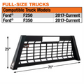 HEADACHE RACK BUNDLE W/MOUNTING BRK