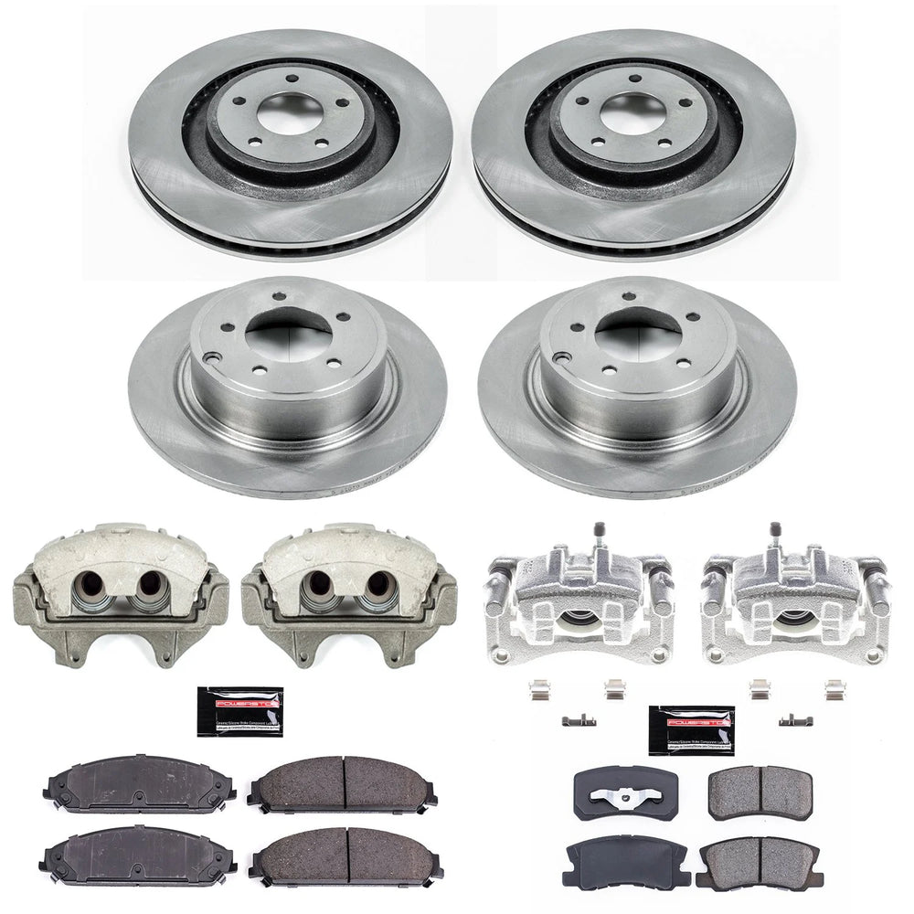 Power Stop 13-14 Chrysler 200 Front & Rear Autospecialty Brake Kit w/Calipers