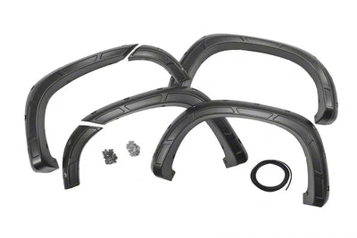 Rough Country black fender flares