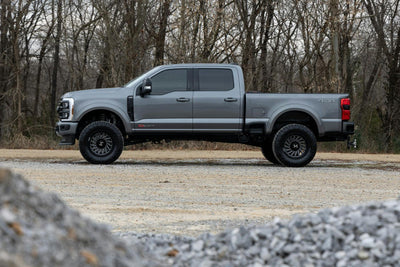 Rough Country red fender flares