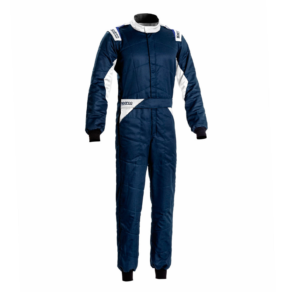 Sparco Suit Sprint (Boot Cuff) 64 Navy/ White