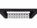 22C FRONTIER CREW CAB HDX STAINLESS DROP NERF STEP BARS TEXTURED BLACK