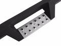 22C FRONTIER CREW CAB HDX STAINLESS DROP NERF STEP BARS TEXTURED BLACK