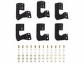 22C FRONTIER CREW CAB HDX STAINLESS DROP NERF STEP BARS TEXTURED BLACK