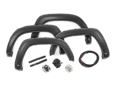 Pocket Fender Flares | 6X3 Lunar Rock | Toyota Tacoma 2WD/4WD (2016-2023)