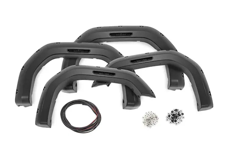 Pocket Fender Flares | GLT Dynamic Blue | GMC Sierra 2500 HD/Sierra 3500 HD (20-26)