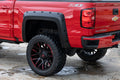 Pocket Fender Flares 6 7 8 Bed GAN Silver Ice Metallic Chevy Silverado 1500 (14-18)/2500HD