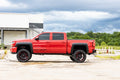 Pocket Fender Flares 6 7 8 Bed GAN Silver Ice Metallic Chevy Silverado 1500 (14-18)/2500HD