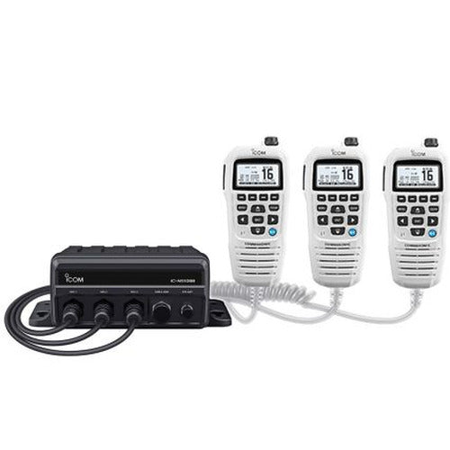 BLACK BOX VHF 3 REMOTE N2K W/ WHITE