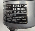 S-ASY MTR 115VAC W/ GEARS