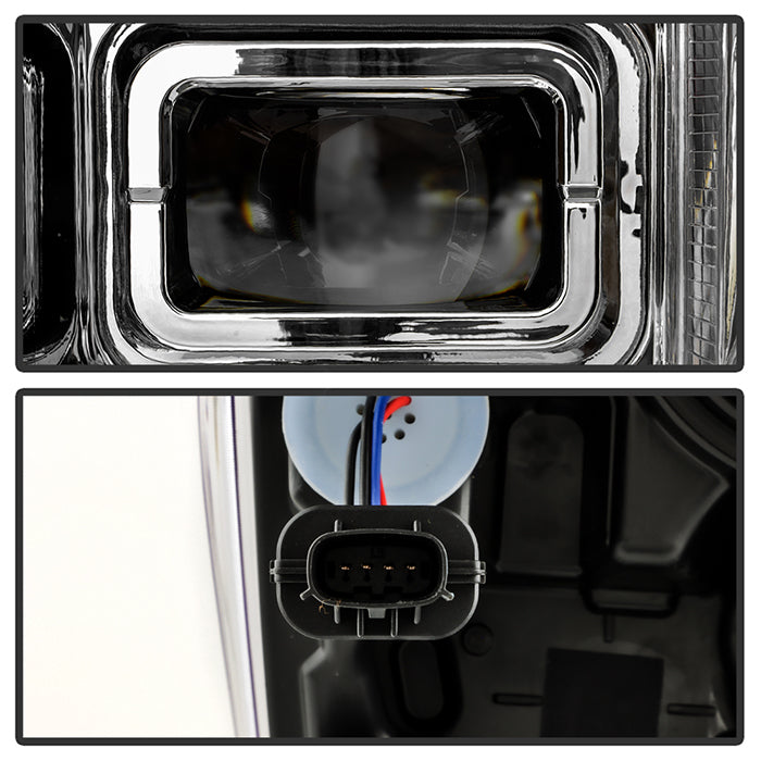 Xtune 21-23 Ford F150 (Halogen Models) Full LED Headlights - Chrome (PRO-JH-FF15021-FLED-C)