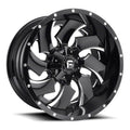Fuel Wheels black auto part