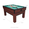 ATOMIC CLASSIC BUMPER POOL TABLE