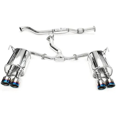 Invidia 2022+ Subaru WRX Q300 Rolled Stainless Steel Tip Cat-Back Exhaust