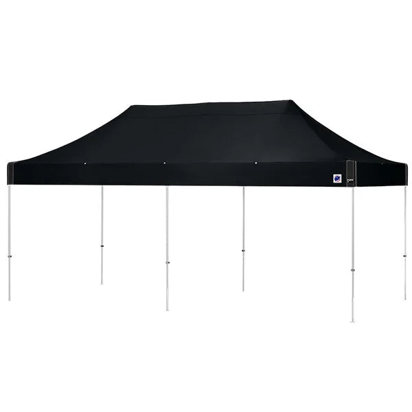 ECLIPSE 20FT(6M) STL SHELTER WHITE FRAME & BLACK TOP