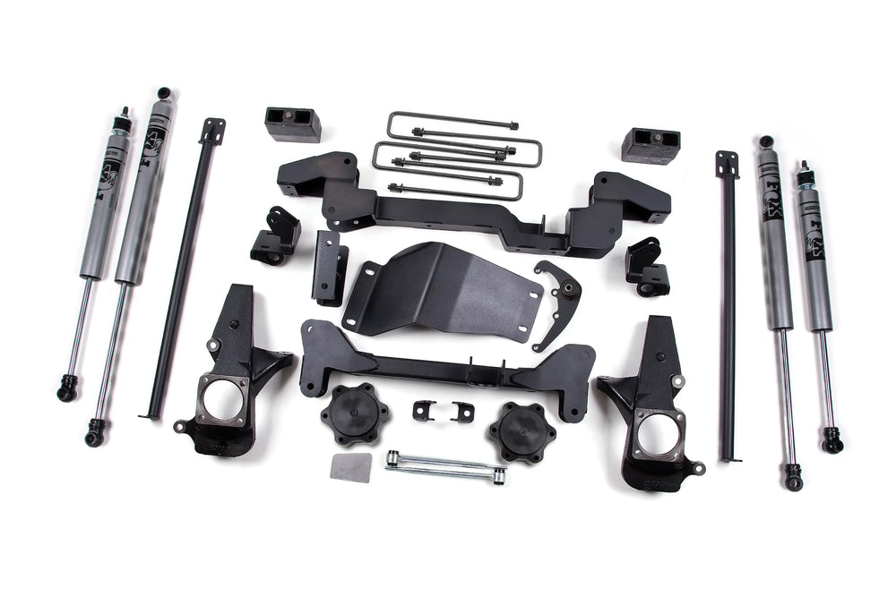 Zone Offroad silver shock absorber