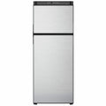 10 CU FT DC COMPRESSOR REFRIGERATOR LH DOOR BLACK METAL