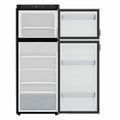 10 CU FT DC COMPRESSOR REFRIGERATOR LH DOOR BLACK METAL