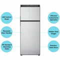 10 CU FT DC COMPRESSOR REFRIGERATOR LH DOOR BLACK METAL