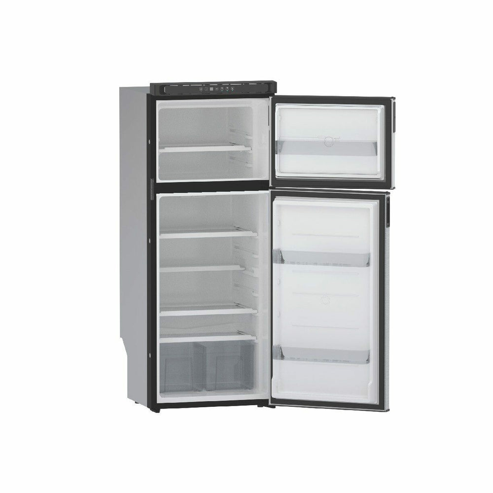 10 CU FT DC COMPRESSOR REFRIGERATOR LH DOOR BLACK METAL
