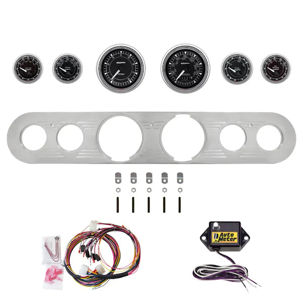 AutoMeter chrome gauge