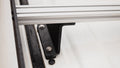 The Harvard (2008-2022 Sequoia Roof Rack) Roof Rack Half Height (Single Row Light Bar) Black Textured Powder Coat Black Anodized