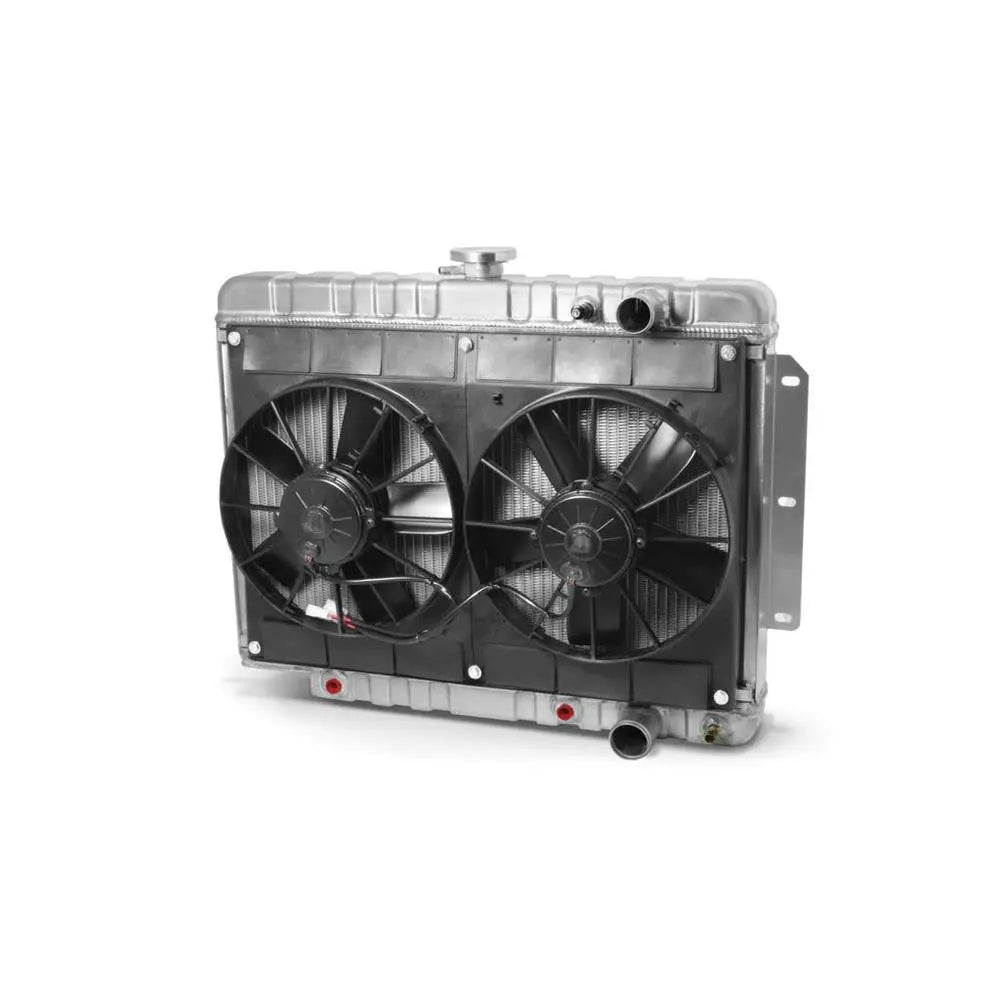 Radiator w/Fans Impala LS 59-64 Auto Trans Raw