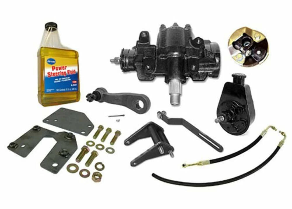 6067 CHEVY/GMC C10 V8 BROTHERS TRUCKS COMPLETE POWER STEERING CONVERSION KIT