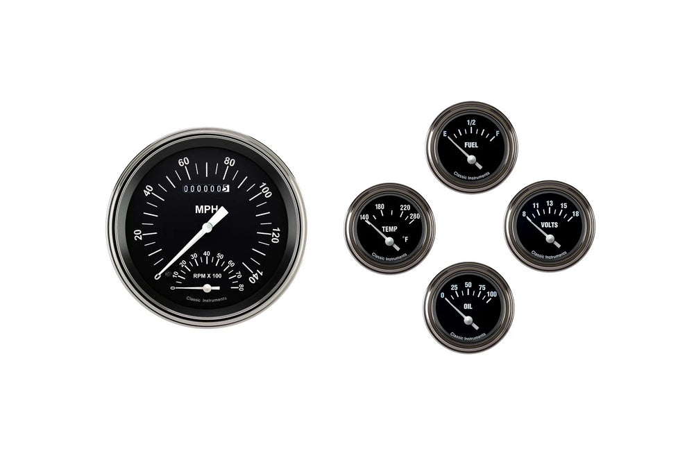 HOT ROD GAUGE SET 1961-66 FORD VAN