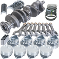 Eagle Chrysler 360 3.580in Crank 6.123in I-Beam Rods -5cc Flat Top 4.000in Pistons Rotating Assembly