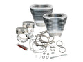 S&S Cycle 07-17 BT 117in Big Bore Cylinder Kit - Silver