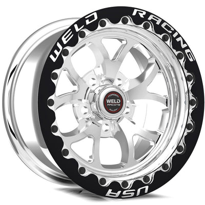 WELD RT-S S76 BEADLOCK 15X10 POLISH