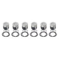 Industrial Injection 89-93 Dodge 12V Mahle Piston .040 Oversized Coated Tops / Skirts