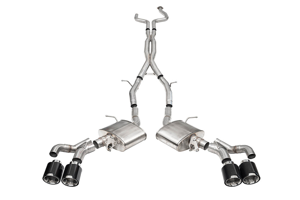 CORSA Performance black cat-back exhaust