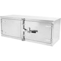SADDLE BOX ALUMINUM FULL DEEP CLEAR 15.0 CU FT