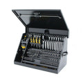 30 X 15IN STEEL TRIANGLE TOOLBOXBLACK