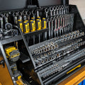 30 X 15IN STEEL TRIANGLE TOOLBOXBLACK