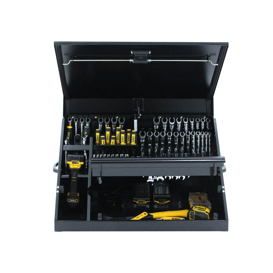 30 X 15IN STEEL TRIANGLE TOOLBOXBLACK