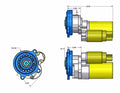 HD Starter - Ford V8 w/164 Tooth Flexplate