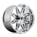 ~(50 lbs. 25X25X12)~ HOSTAGE 22x9.5 6x135.00/6x139.70 CHROME PLATED (19 mm)