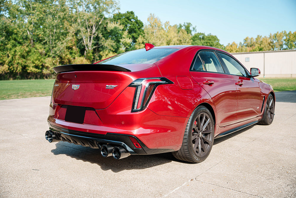 CORSA Performance black cat-back exhaust