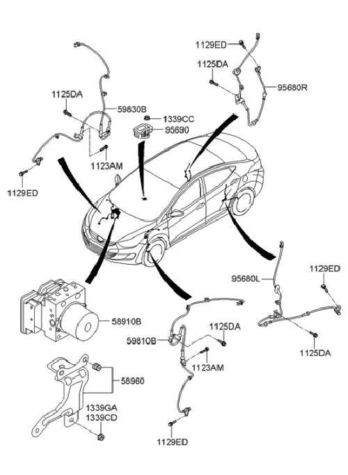 ABS WHEEL SPEED SENSOR
