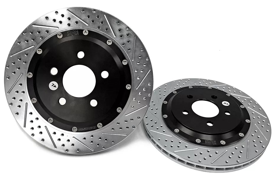 1523 MUSTANG ERADISPEED PERFORMANCE ROTORS 13IN X .980IN REAR 2PC