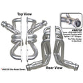Coated Headers - Pass. Car w/SBC
