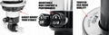QA1 GM Pro Front Coil-Over System - Single Adj. - 10in x 400lbs/in - Pigtail - Aluminum