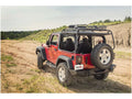 Rugged Ridge XHD Rear Bumper Textured Black 07-18 Jeep Wrangler