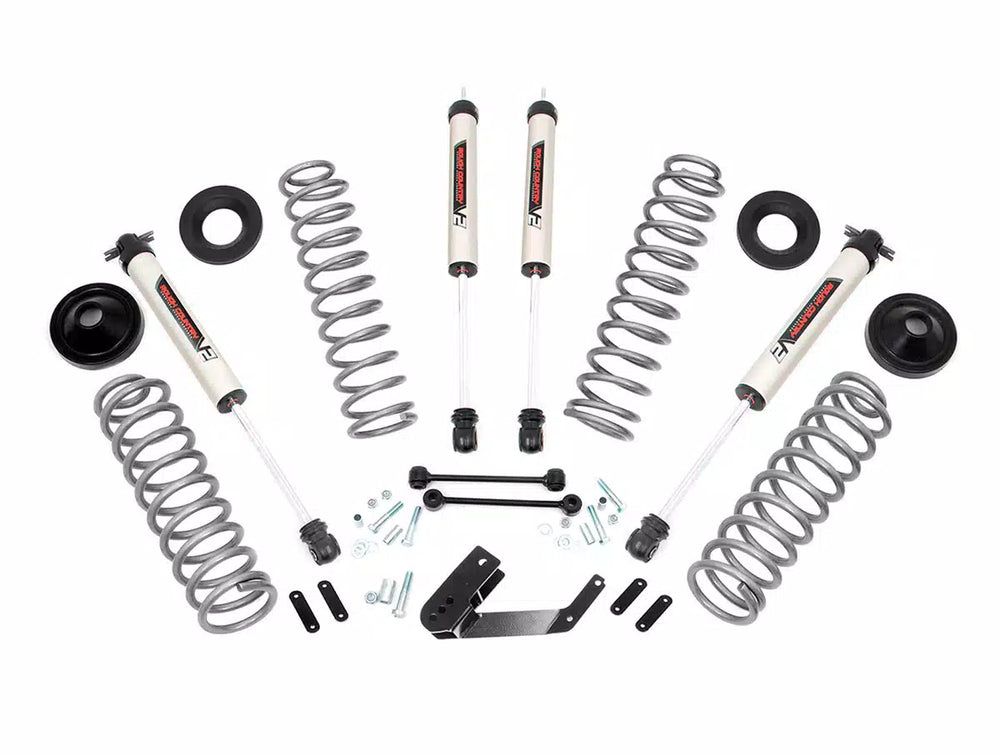 1x 1694 1x 760752 1x 760826 3.25 Inch Lift Kit V2 Jeep Wrangler JK 2WD 4WD (2007-2018)